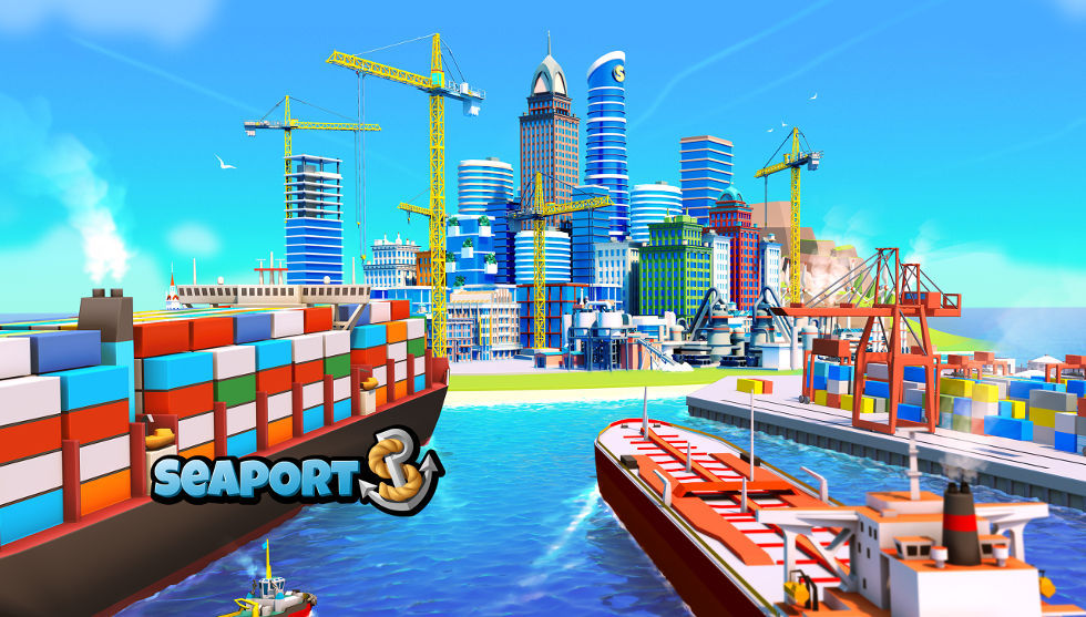 Sea Port: Cargo Ship & Town Build Tycoon Strategy